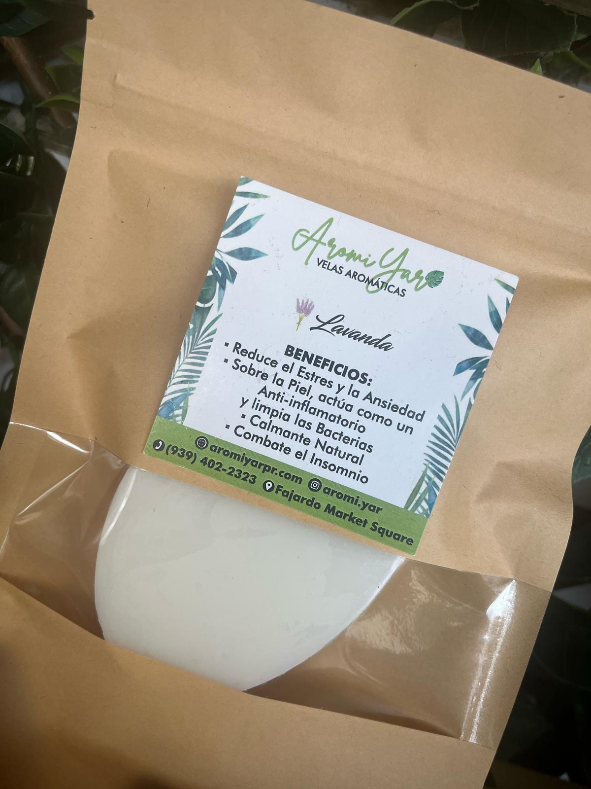 JABÓN ARTESANAL DE LAVANDA (1 oz)