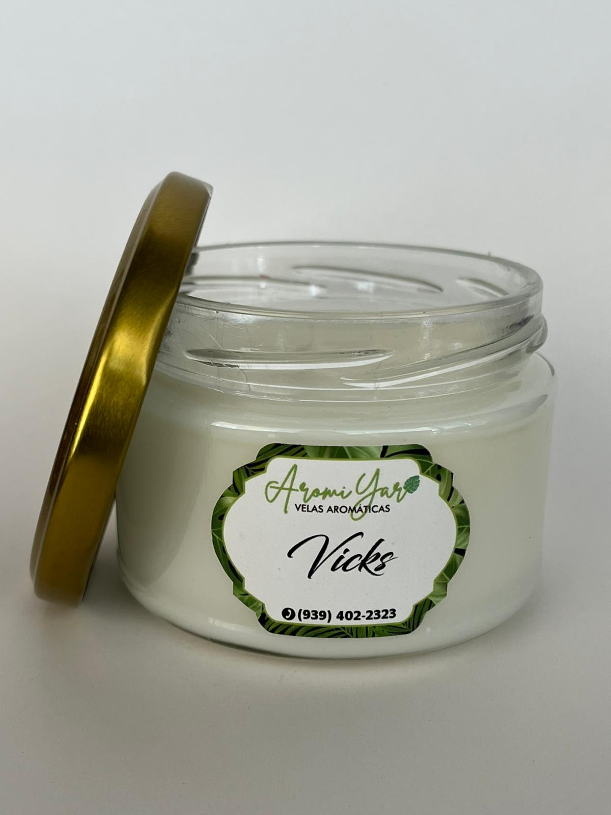 VICKS – VELA ARTESANAL (7 oz)