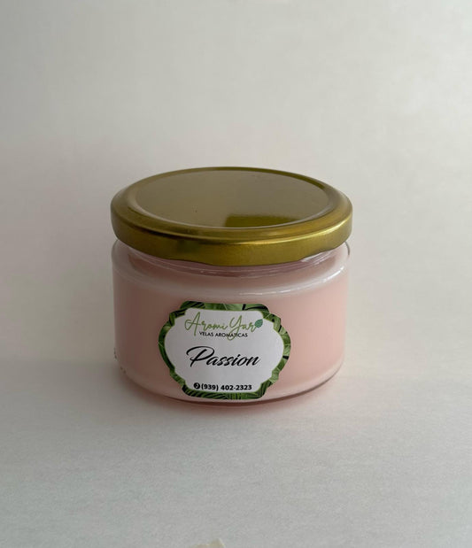 PASSION – VELA ARTESANAL (8 oz)