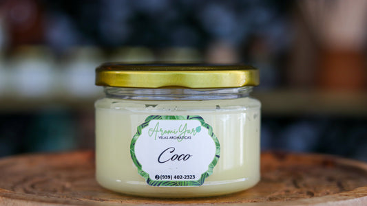 COCO – VELA ARTESANAL (7 oz)