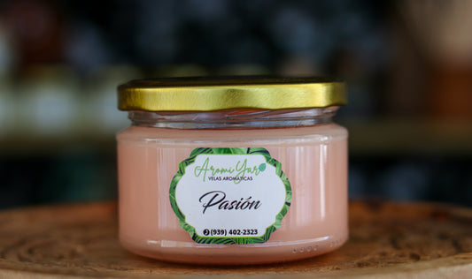 PASSION – VELA ARTESANAL (7 oz)