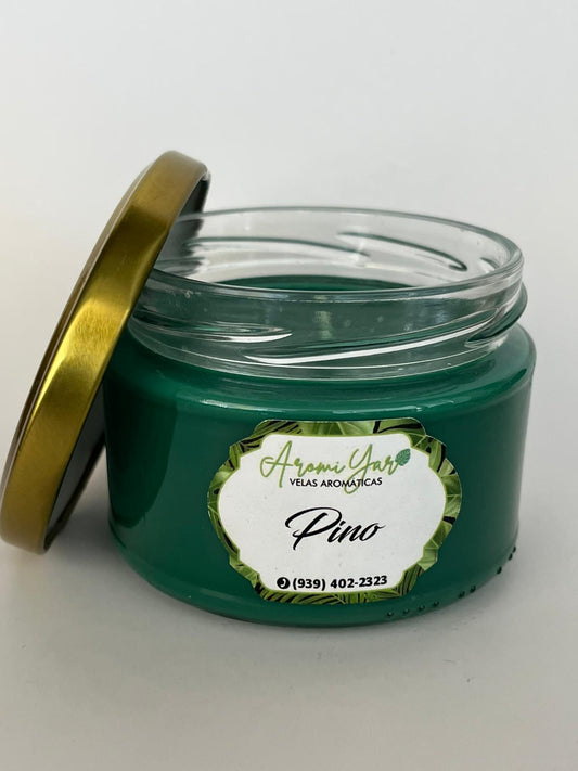 PINO – VELA ARTESANAL (8 oz)