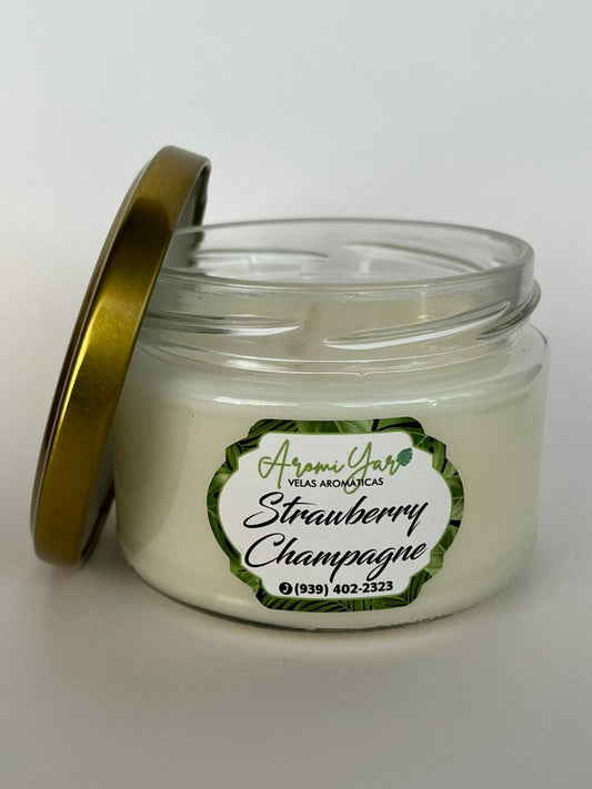 STRAWBERRY CHAMPAGNE – VELA ARTESANAL (8 oz)